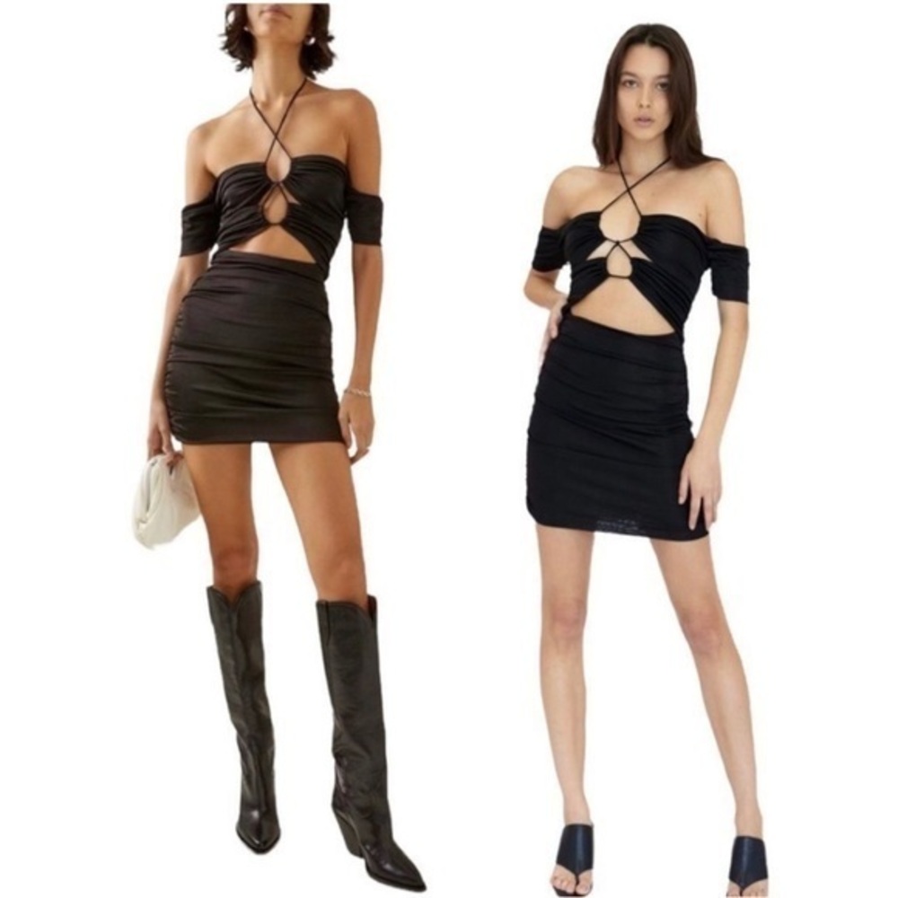 Third Form Look Through Off Shoulder Mini size 8